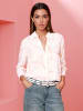 Heine Hemdbluse in ecru-puder-bedruckt