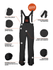 Killtec Skihose in schwarz