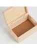Zeller Vorratsbehälter mit Deckel, Organizer 8,5 l in Beige, 20 x 14 x 30 cm