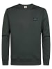 Petrol Industries Scuba-Sweatshirt mit Rundhals steelwall in Grün