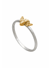 Gemshine Ringe BIENE in gold coloured