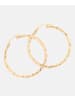 Vanlere Creolen aus 375 Gelbgold