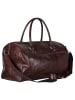 Leonhard Heyden Cambridge Reisetasche Leder 50 cm rotbraun