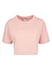 Urban Classics Urban Classics Cropped T-Shirts in light rose