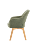 DUBI Möbel 2er-Set: Drehstuhl Mika-Mara in Grün - (B)60 x (H)87 x  (T)65 cm