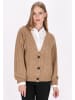 DreiMaster Klassik Damen Cardigan in Hellbeige