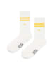 Camel Active 6er-Pack Unisex Socken mit Streifen-Detail in Weiß/Gelb