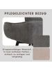 byLiving 2er-Set: Stuhl RICO in dunkelgrau - B 61, H 90, T 63 cm
