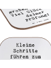 Mr. & Mrs. Panda Untersetzer für Gläser Spruch Prüfungen bestehe... in Weiß