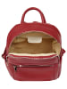 Samantha Look Rucksack echt Leder in rot