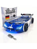 Coemo Autobett GTE im Rennwagen-Design mit Lattenrost in Blau