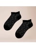 Kunert Sneakersocken Allover Essential gemustert in Black