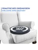 Maximex Drehkissen mit 2 Wechselbezügen in Beige - Creme