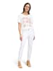 Betty Barclay Basic Shirt mit Placement in Patch Cream/Rosé