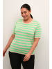 KAFFE curve Strickpullover KClizzy Regular fit in Feather Gray Mel./Green