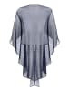 Vera Mont Cape im Glitzer-Look in Blue/Black
