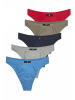 H.I.S String in rot, blau, marine, khaki, grau-meliert