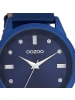 Oozoo Analog-Armbanduhr Oozoo Timepieces blau groß (ca. 40mm)