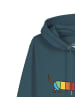 wat? Apparel Sweatshirt Regenbogen Dackel in Petrol