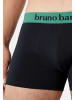 Bruno Banani Retro Short / Pant Flowing in Grün / Schwarz