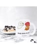 Mr. & Mrs. Panda Tasse Gespenst  Prost  mit Spruch in Transparent