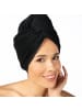 Möve Frottierturban Basic in black