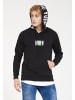 PLUS EIGHTEEN Herren Kapuzenpullover in Schwarz