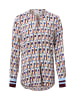 EMILY VAN DEN BERGH  Bluse in marine altrosa - 0001