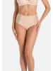 Teyli Hohe Taille Baumwollslip mit floraler Spitze Eco Exclusive in beige