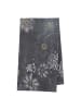 Chic Antique Geschirrtuch AIX Midnight BLUE Blau mit Blumen