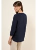 Cecil Langarmbluse in universal blue