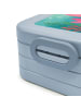 Mr. & Mrs. Panda Bentobox Sternzeichen Jungfrau Design ohne Spruch in Blau Pastell