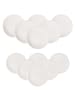 Villeroy & Boch 12er Set Teller-Set NewMoon weiß in weiß