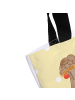 Mr. & Mrs. Panda Tote Bag Schildkröte Maus ohne Spruch in Gelb Pastell