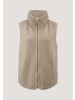 Hessnatur Hessnatur Wollfleece Weste Regular aus reiner Merinowolle in sand