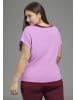 Laura Scott Yoga & Relax Shirt in pink_bordeaux