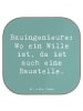 Mr. & Mrs. Panda Glasuntersetzer Spruch Bauingenieur Wille mit S... in Meeresbrise
