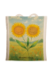 Mr. & Mrs. Panda Tasche Blume Sonnenblume Design ohne Spruch in Weiß