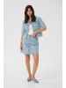 CULTURE Jeansjacke CUmilky Slim fit in Blue/White Stripe