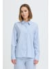 Oxmo Hemdbluse OXFanny in Blau