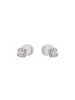 Luxenter Luxenter earrings with sparkling zirconia, silver finish - Liawe