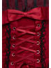 nelice Women Dress in Red Black