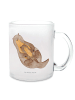 Mr. & Mrs. Panda Tee Tasse Otter Kind ohne Spruch in Transparent