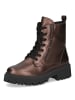 Caprice Winterstiefeletten in dk brown metallic