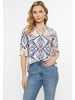 usha FESTIVAL Women Blouse in multicolour beige