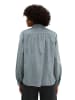 Marc O'Polo Samtbluse relaxed in Foggy Blue