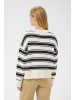 PART TWO Strickpullover SerafinePW Baggy fit in Dark Navy Trio Stripe