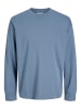 Jack & Jones Langarm-T-Shirt in Blue Mirage