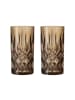 2er Set Longdrinkgläser Noblesse in Tobacco 395 ml