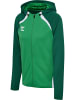 Hummel Reißverschluss Jacke Daumenlöcher Hmllead Damen in JELLY BEAN/EVERGREEN